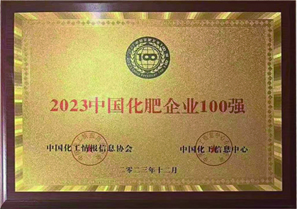 中国化肥100强